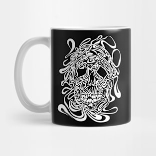 skull 8 white Mug